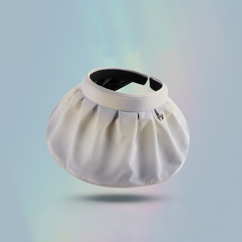 Wholesale Summer Outer Rainbow Gradient Vinyl Shell Hat